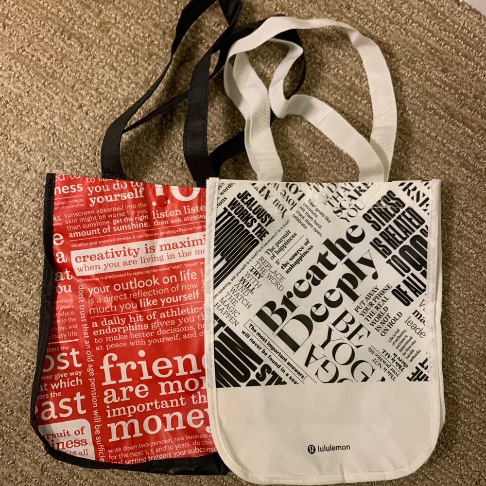 Lululemon Reusable Bags
